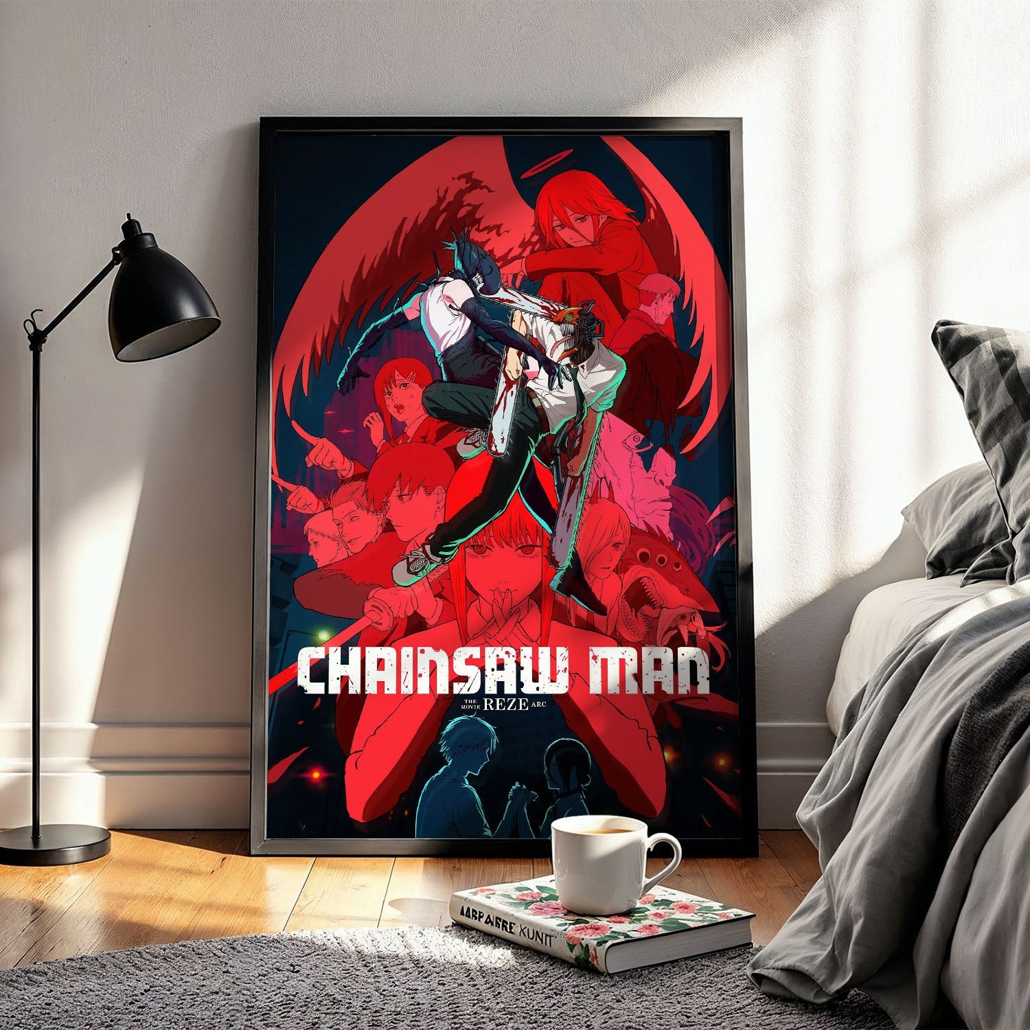 Flex Designs Poster Chainsaw Man Reze Arc 5 x 7" Home Goods - Movie 2025 Movie Poster