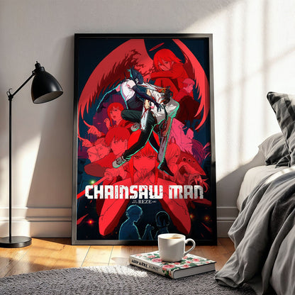 Flex Designs Poster Chainsaw Man Reze Arc 5 x 7" Home Goods - Movie 2025 Movie Poster