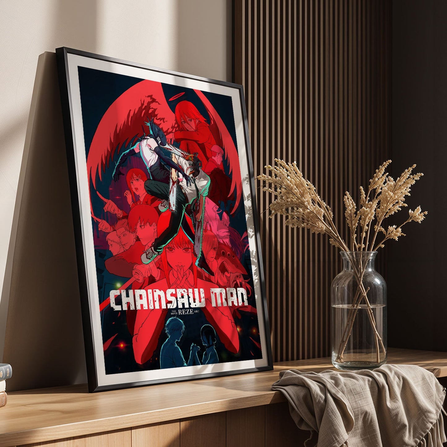 Flex Designs Poster Chainsaw Man Reze Arc 5 x 7" Home Goods - Movie 2025 Movie Poster