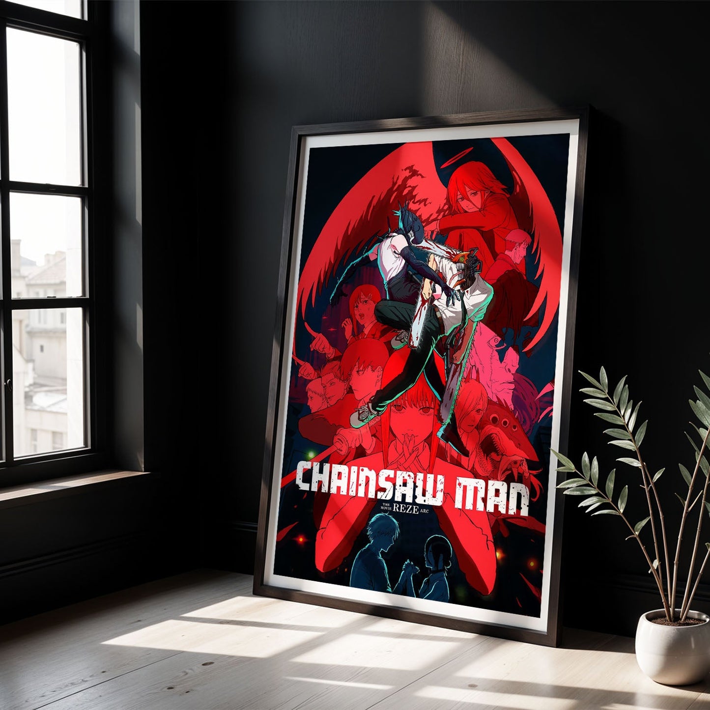 Flex Designs Poster Chainsaw Man Reze Arc 8 x 10" Home Goods - Movie 2025 Movie Poster