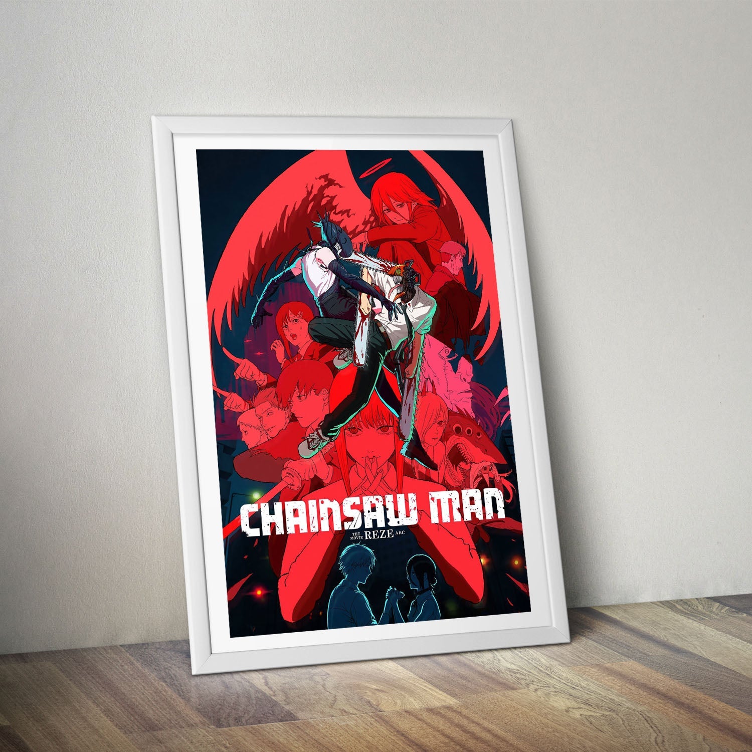 Flex Designs Poster Chainsaw Man Reze Arc 8 x 10" Home Goods - Movie 2025 Movie Poster