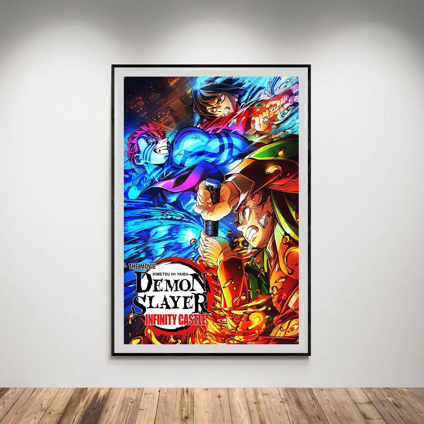 Flex Designs Poster Demon Slayer Infinity Castle 8 x 10" Home Goods - Movie 2025 Movie Poster