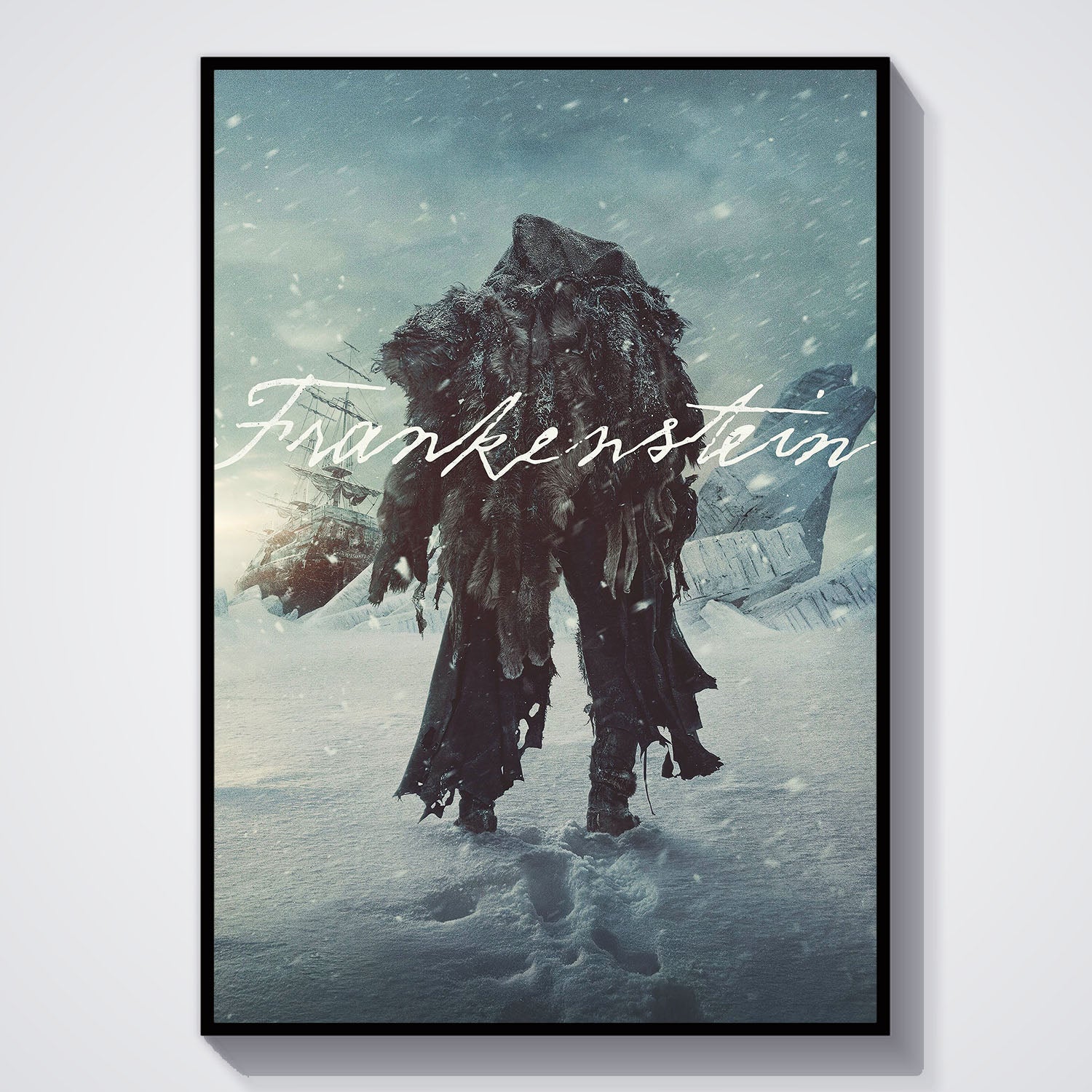 Flex Designs Poster Frankenstein Theatrical 5 x 7" Home Goods - Movie 2025 Movie Poster