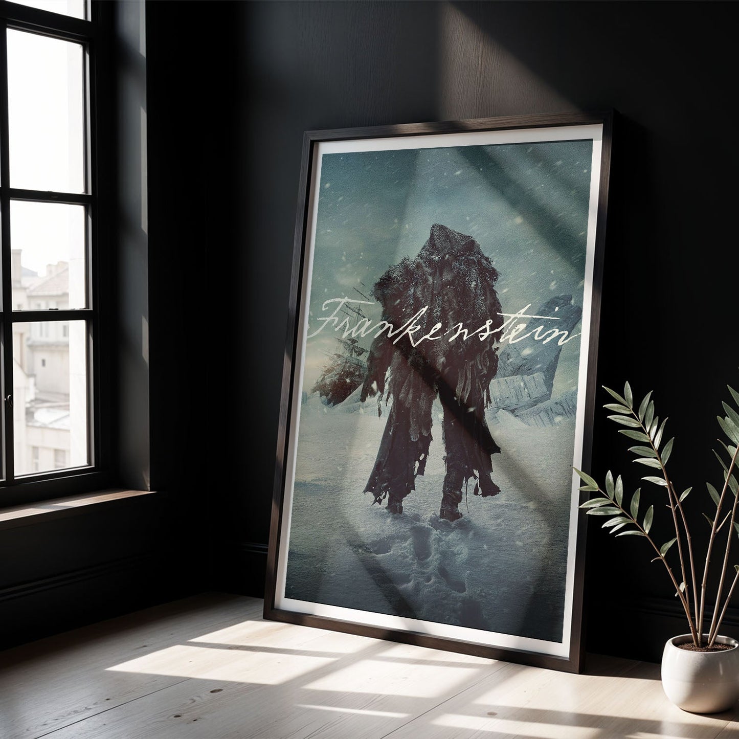 Flex Designs Poster Frankenstein Theatrical 8 x 10" Home Goods - Movie 2025 Movie Poster