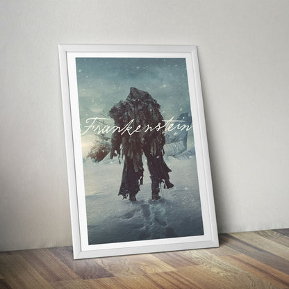 Flex Designs Poster Frankenstein Theatrical 8 x 10" Home Goods - Movie 2025 Movie Poster
