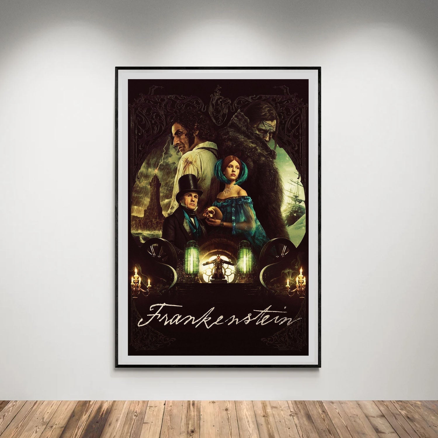 Flex Designs Poster Frankenstein 8 x 10" Home Goods - Movie 2025 Movie Poster
