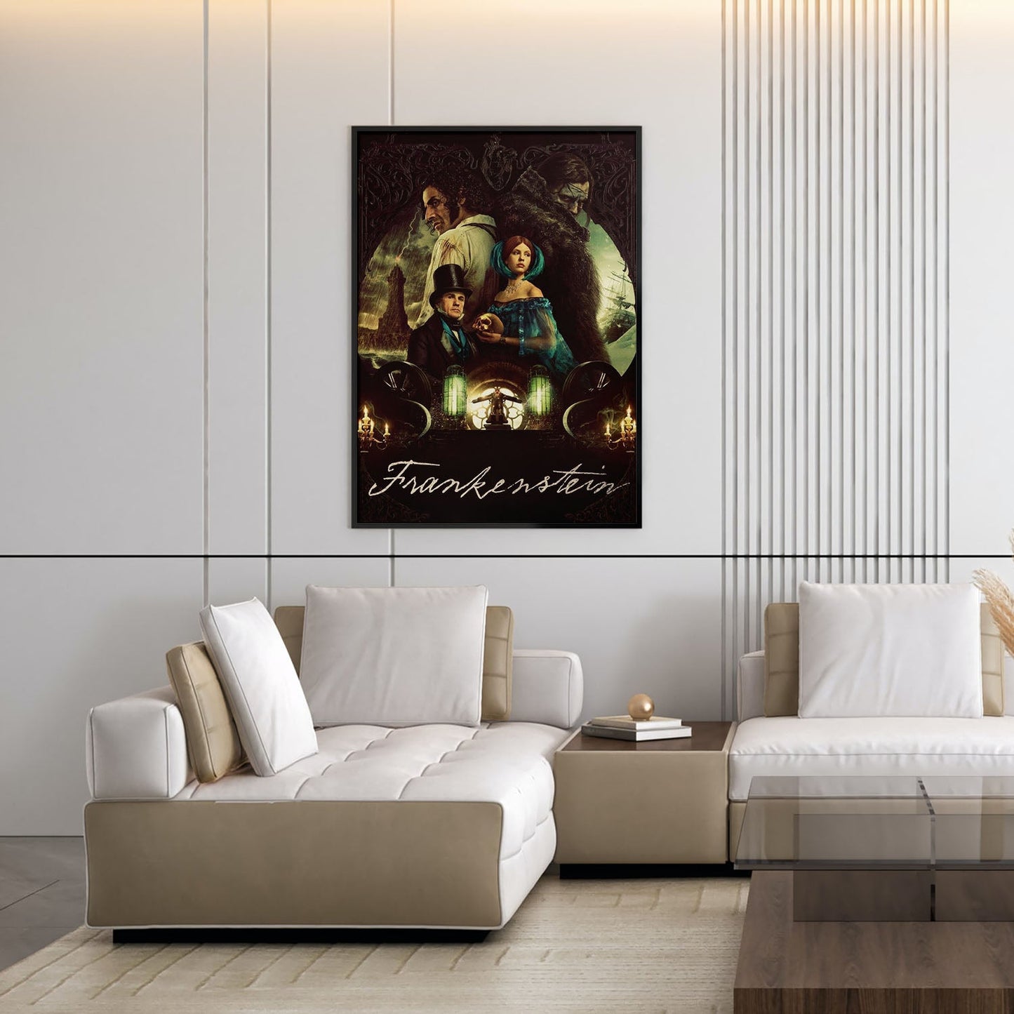 Flex Designs Poster Frankenstein 5 x 7" Home Goods - Movie 2025 Movie Poster