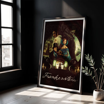 Flex Designs Poster Frankenstein 8 x 10" Home Goods - Movie 2025 Movie Poster