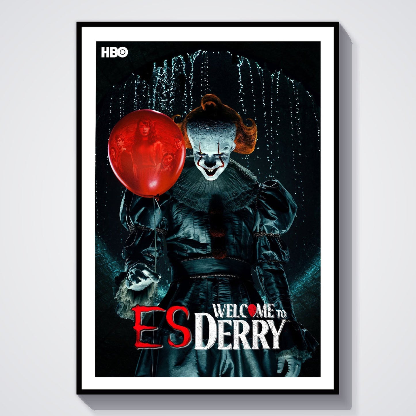 Flex Designs Poster IT Welcome to Derry 8 x 10" Home Goods - TV Show 2025 TV Show Poster