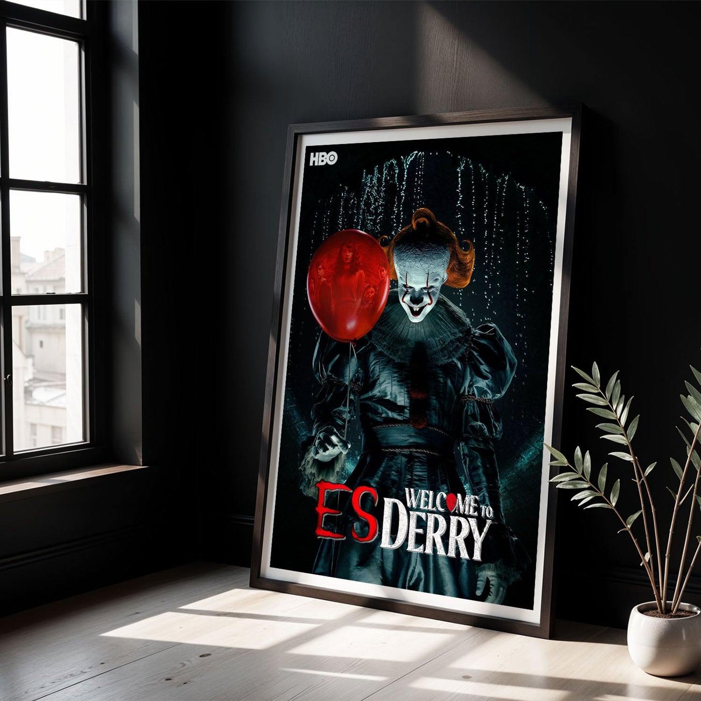 Flex Designs Poster IT Welcome to Derry 8 x 10" Home Goods - TV Show 2025 TV Show Poster