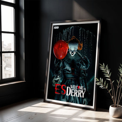 Flex Designs Poster IT Welcome to Derry 8 x 10" Home Goods - TV Show 2025 TV Show Poster