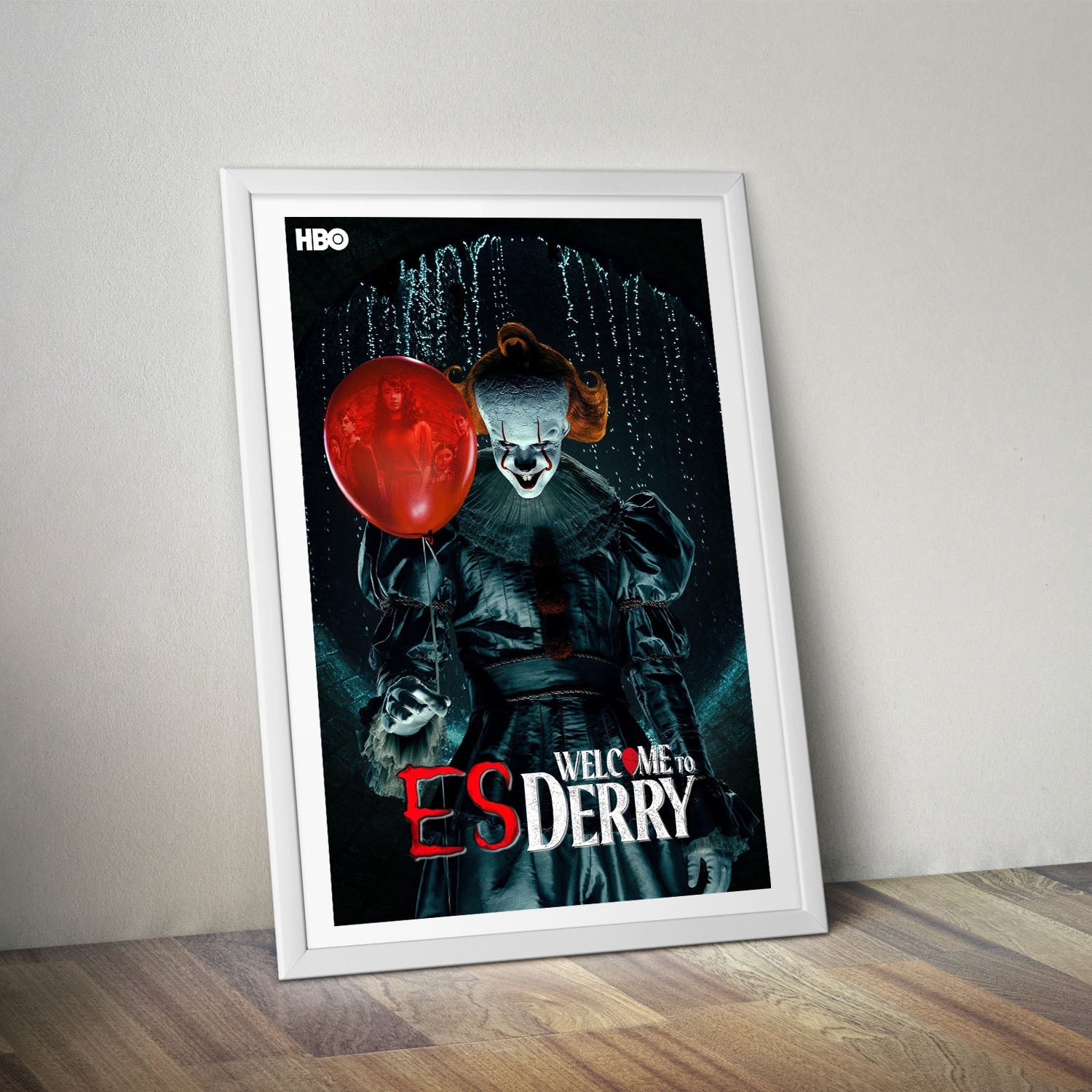 Flex Designs Poster IT Welcome to Derry 8 x 10" Home Goods - TV Show 2025 TV Show Poster