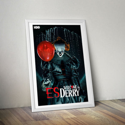 Flex Designs Poster IT Welcome to Derry 8 x 10" Home Goods - TV Show 2025 TV Show Poster