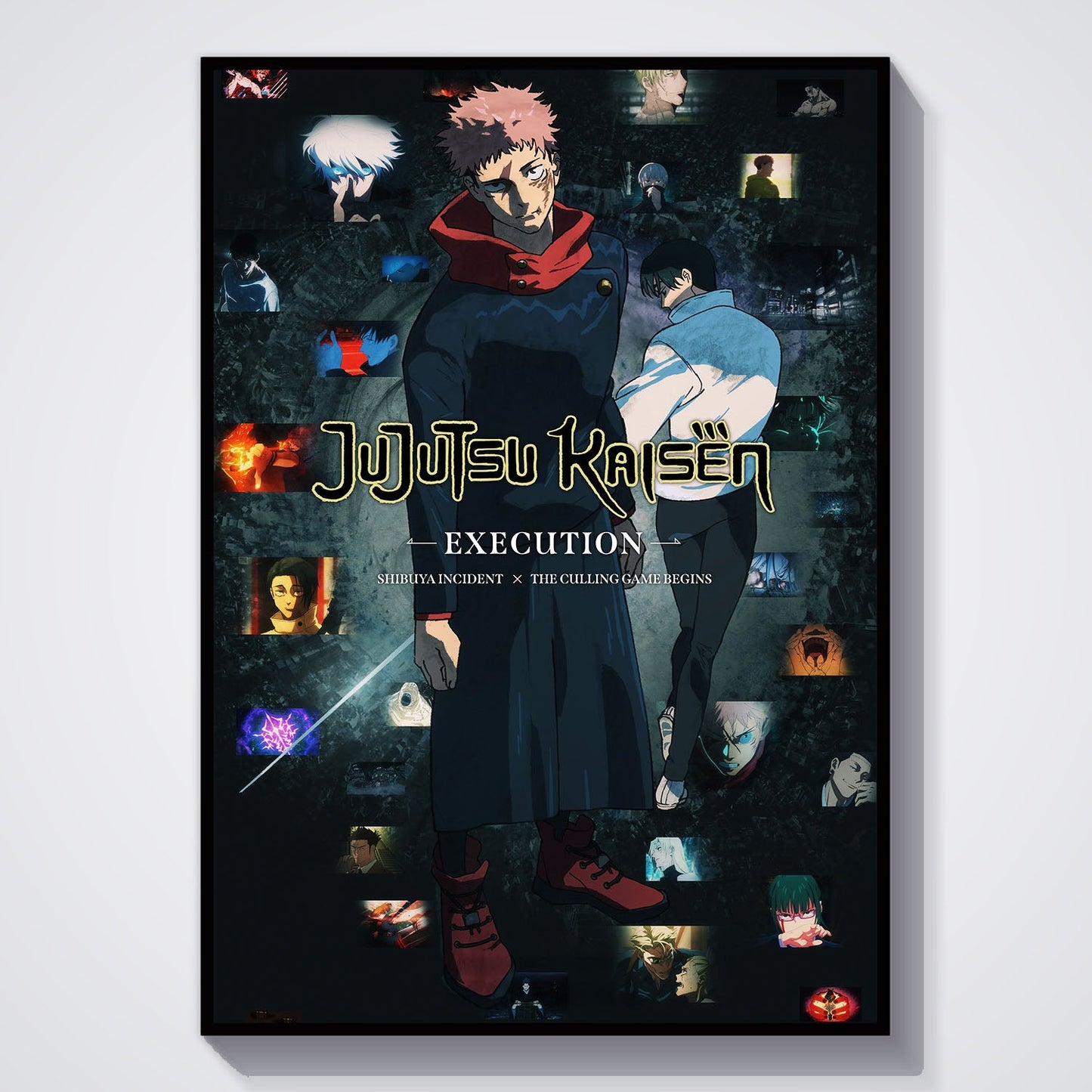 Flex Designs Poster Jujutsu Kaisen Execution 5 x 7" Home Goods - Movie 2025 Movie Poster