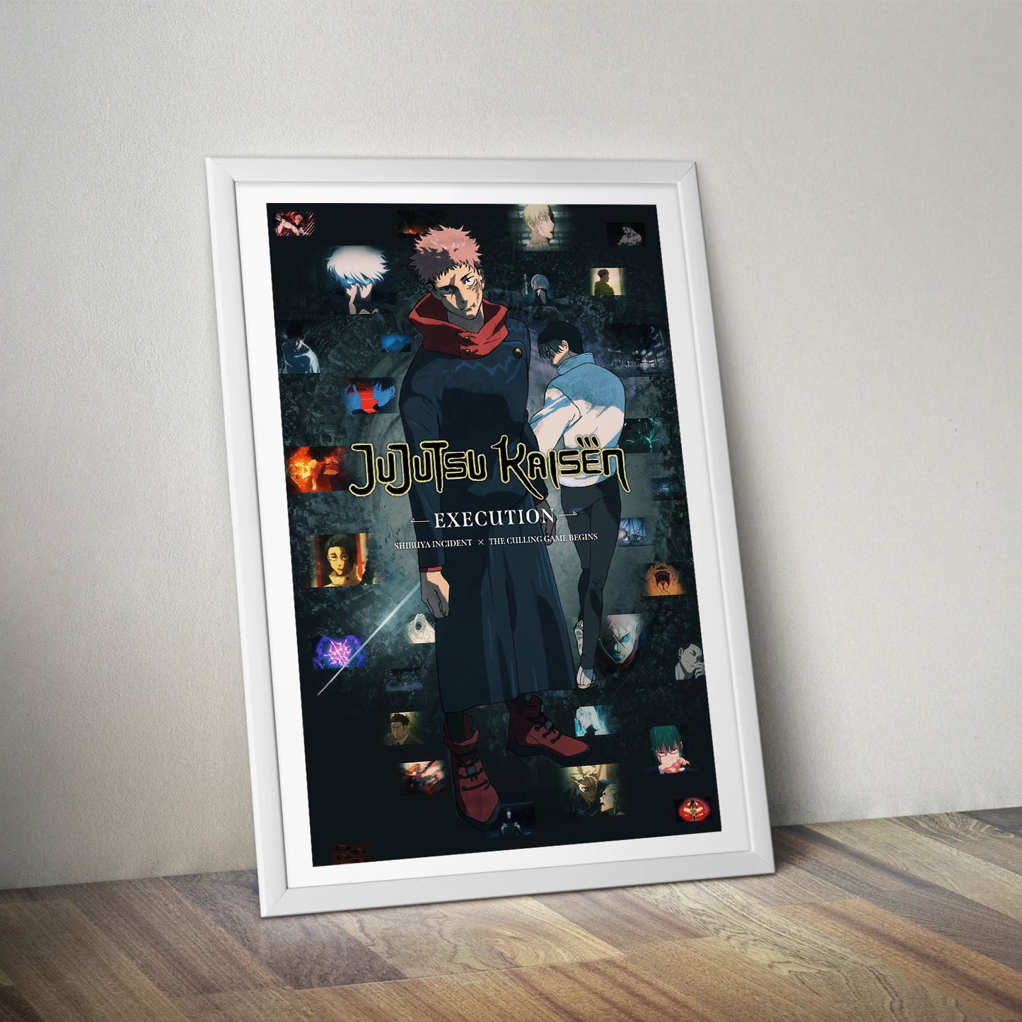 Flex Designs Poster Jujutsu Kaisen Execution 8 x 10" Home Goods - Movie 2025 Movie Poster