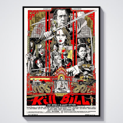 Flex Designs Poster Kill Bill The Whole Bloody Affair Key Art 5 x 7" Home Goods - Movie 2011 Movie Poster