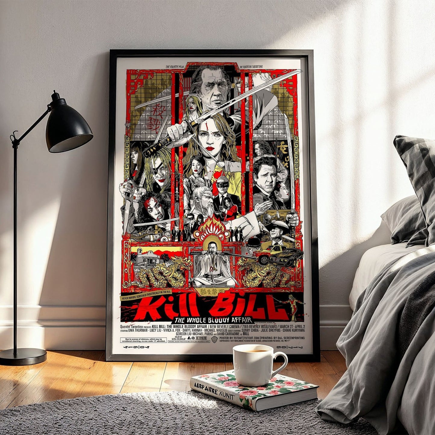 Flex Designs Poster Kill Bill The Whole Bloody Affair Key Art 5 x 7" Home Goods - Movie 2011 Movie Poster