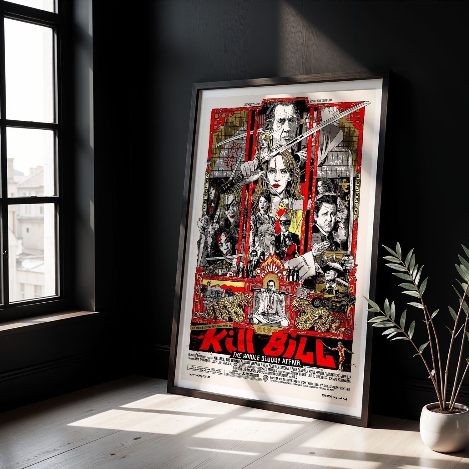 Flex Designs Poster Kill Bill The Whole Bloody Affair Key Art 8 x 10" Home Goods - Movie 2011 Movie Poster
