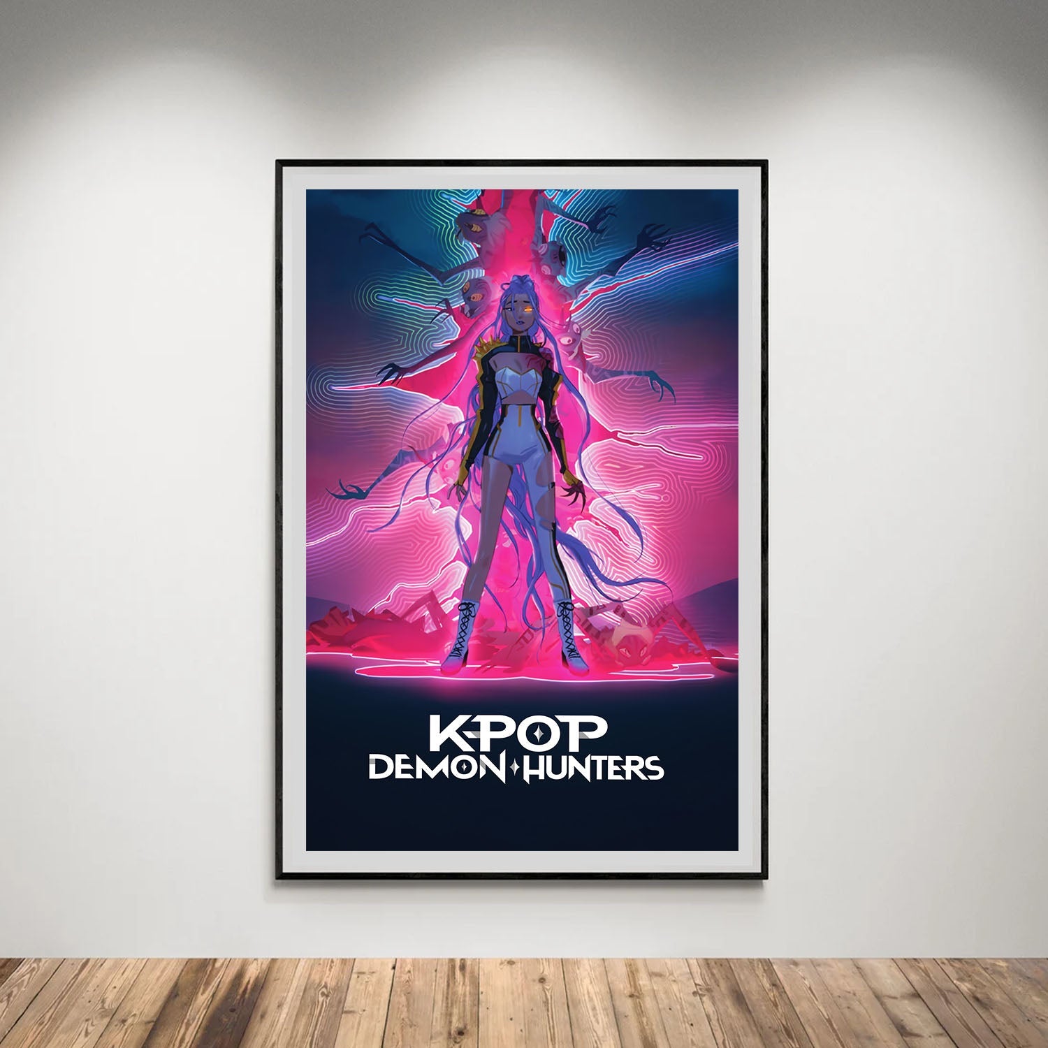 Flex Designs Poster KPop Demon Hunters Alternate 8 x 10" Home Goods - Movie 2025 Movie Poster