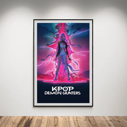 Flex Designs Poster KPop Demon Hunters Alternate 8 x 10" Home Goods - Movie 2025 Movie Poster