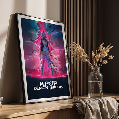 Flex Designs Poster KPop Demon Hunters Alternate 5 x 7" Home Goods - Movie 2025 Movie Poster