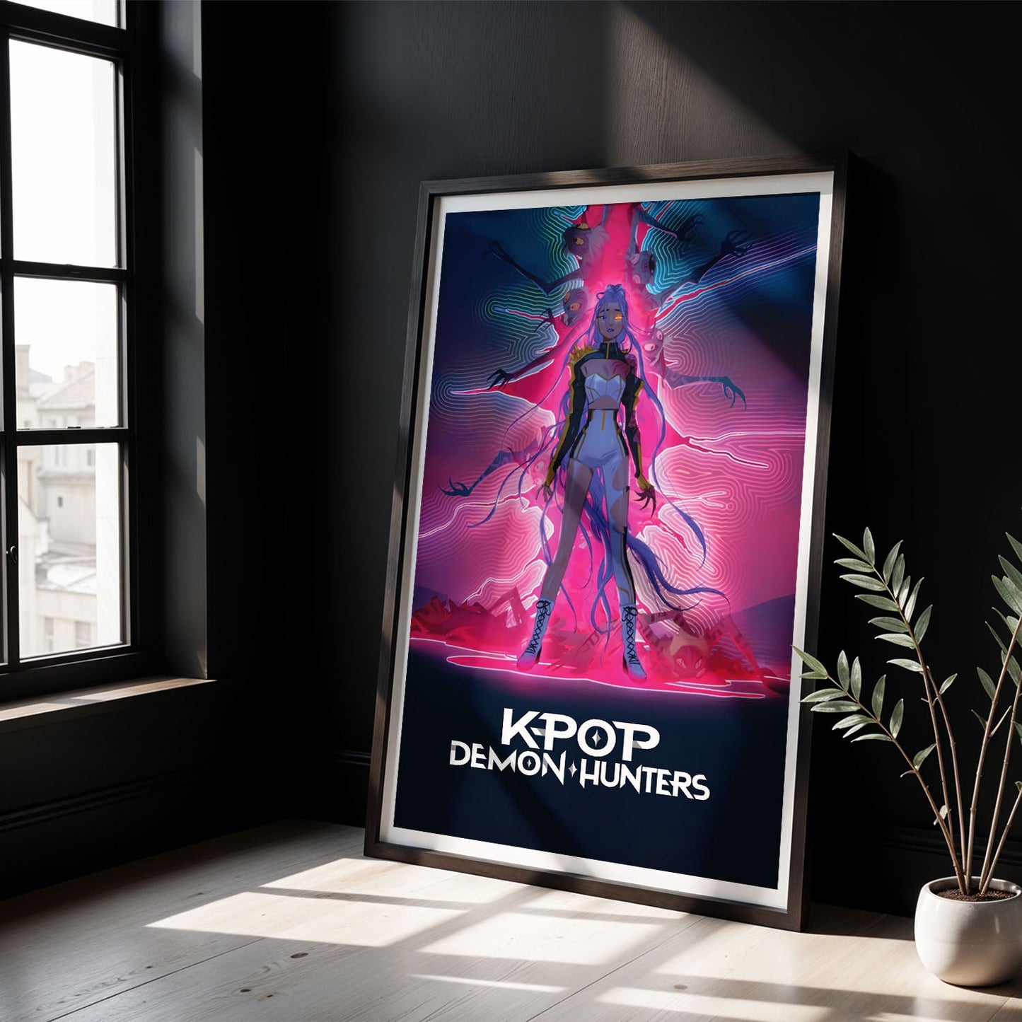 Flex Designs Poster KPop Demon Hunters Alternate 8 x 10" Home Goods - Movie 2025 Movie Poster