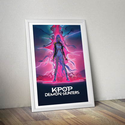 Flex Designs Poster KPop Demon Hunters Alternate 8 x 10" Home Goods - Movie 2025 Movie Poster