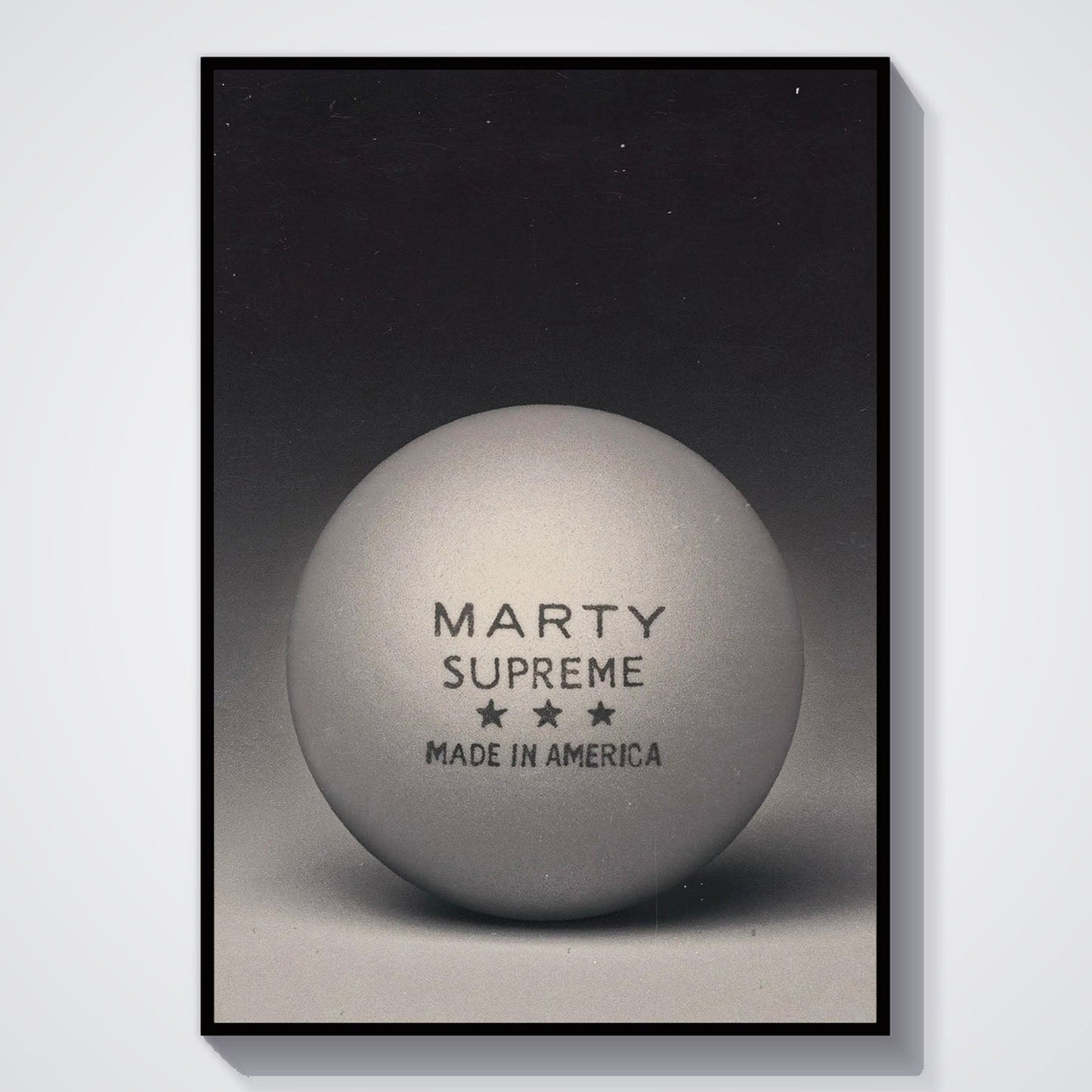 Flex Designs Poster Marty Supreme Minimalist 5 x 7" Home Goods - TV Show 2025 TV Show Poster