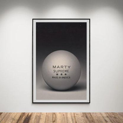 Flex Designs Poster Marty Supreme Minimalist 8 x 10" Home Goods - TV Show 2025 TV Show Poster