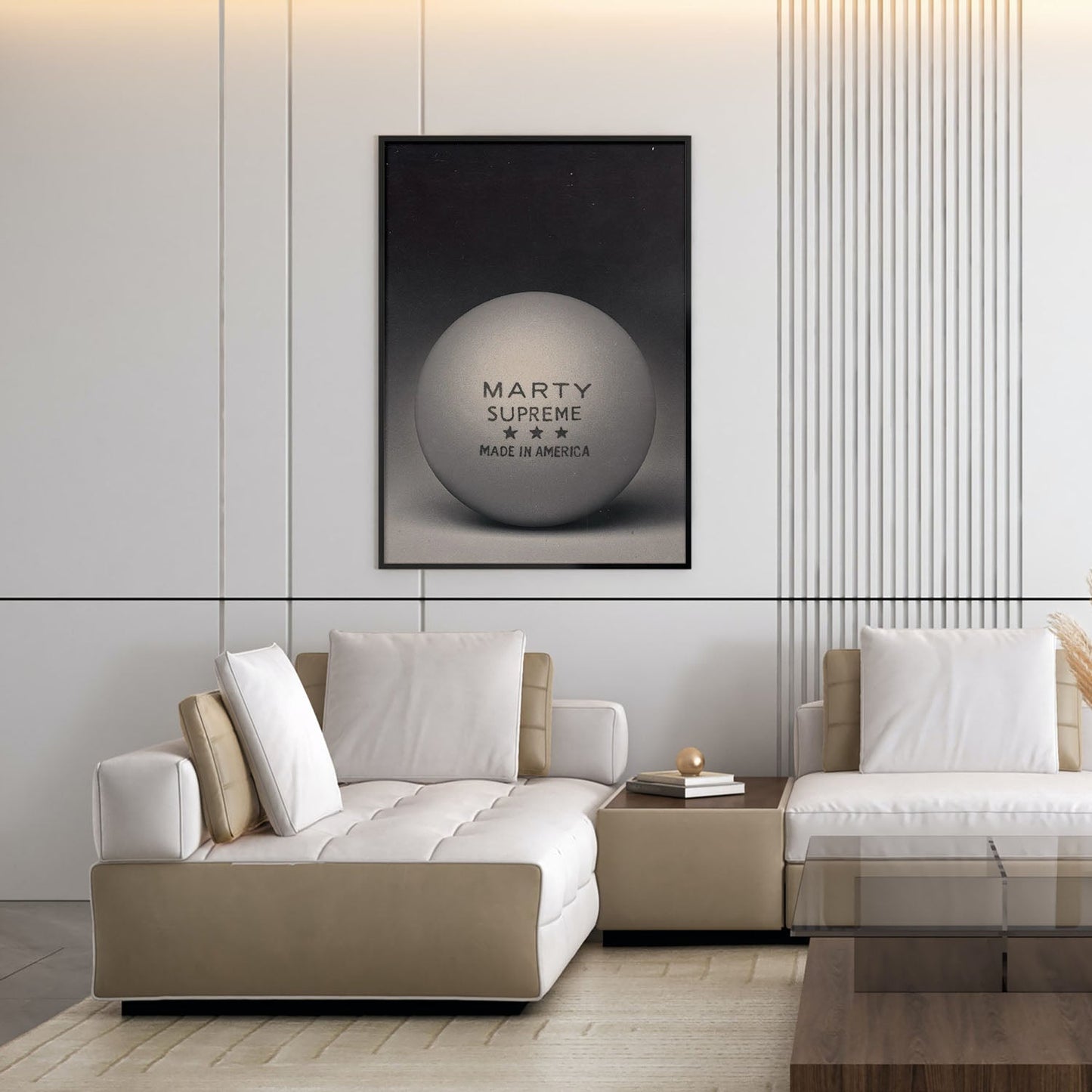 Flex Designs Poster Marty Supreme Minimalist 5 x 7" Home Goods - TV Show 2025 TV Show Poster