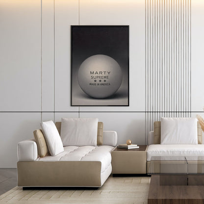 Flex Designs Poster Marty Supreme Minimalist 5 x 7" Home Goods - TV Show 2025 TV Show Poster