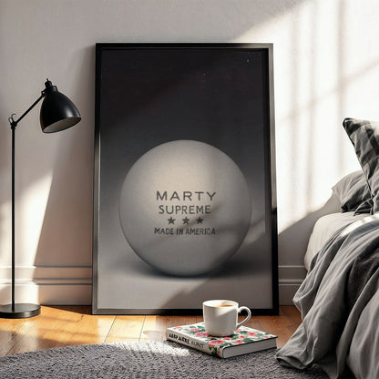 Flex Designs Poster Marty Supreme Minimalist 5 x 7" Home Goods - TV Show 2025 TV Show Poster