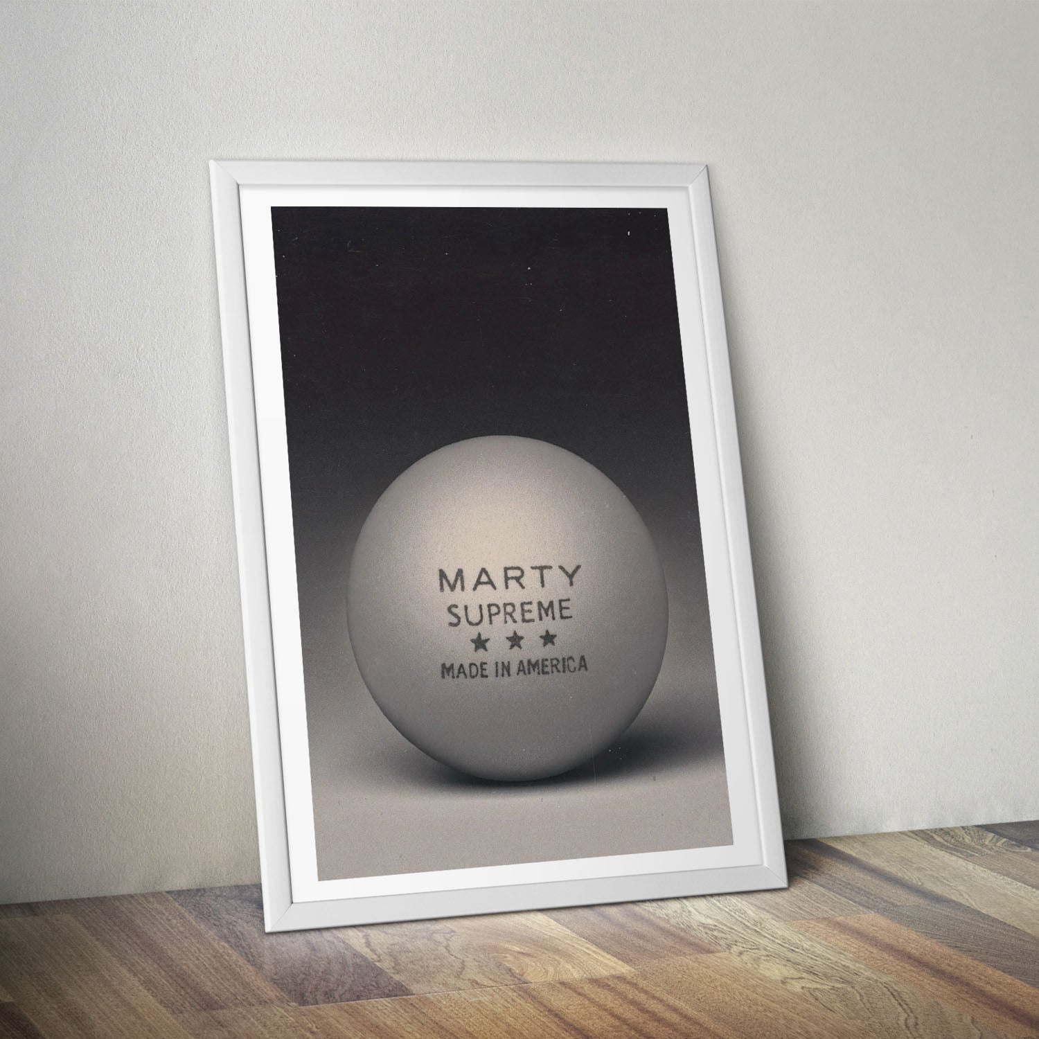 Flex Designs Poster Marty Supreme Minimalist 8 x 10" Home Goods - TV Show 2025 TV Show Poster