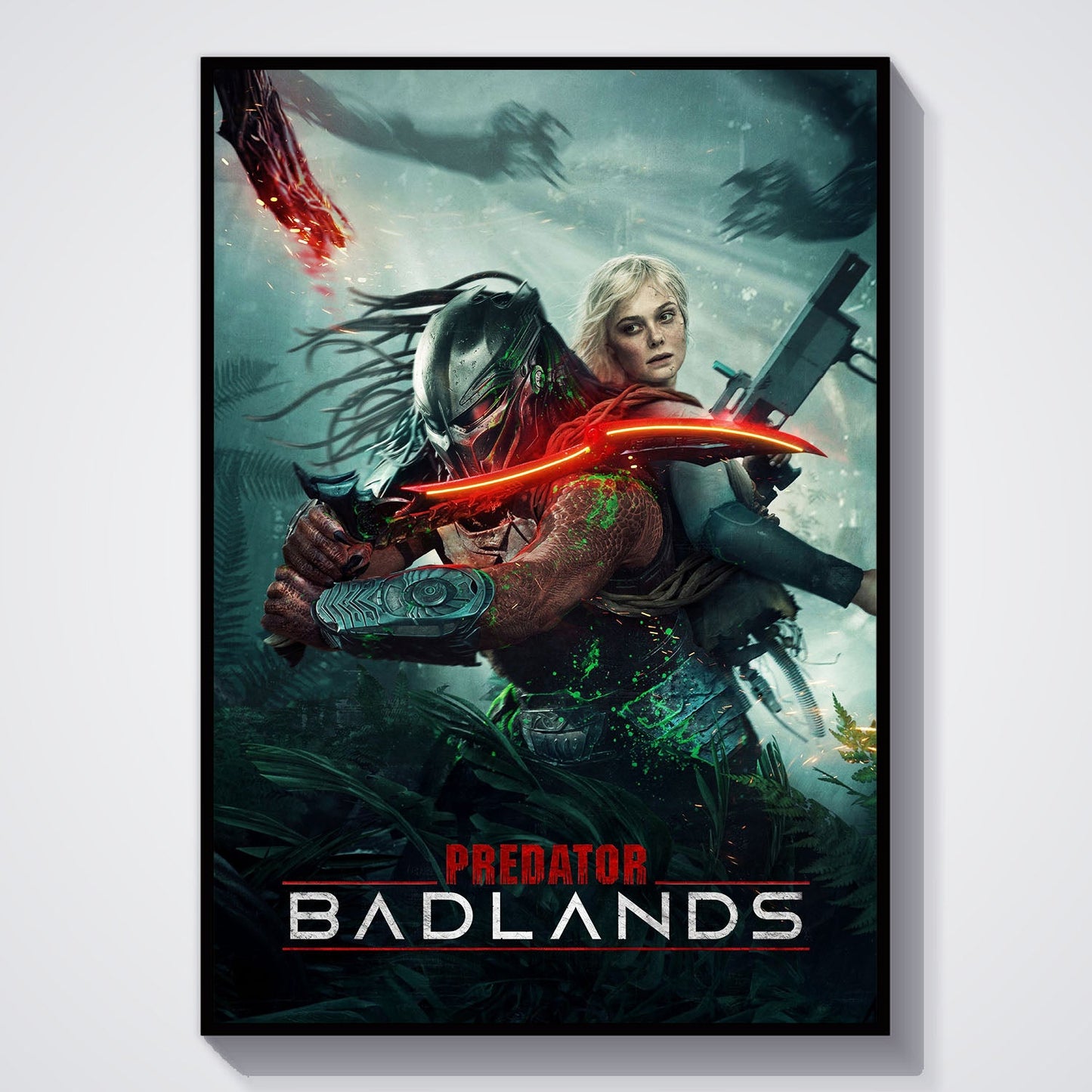 Flex Designs Poster Predator Badlands Alternate 5 x 7" Home Goods - Movie 2025 Movie Poster