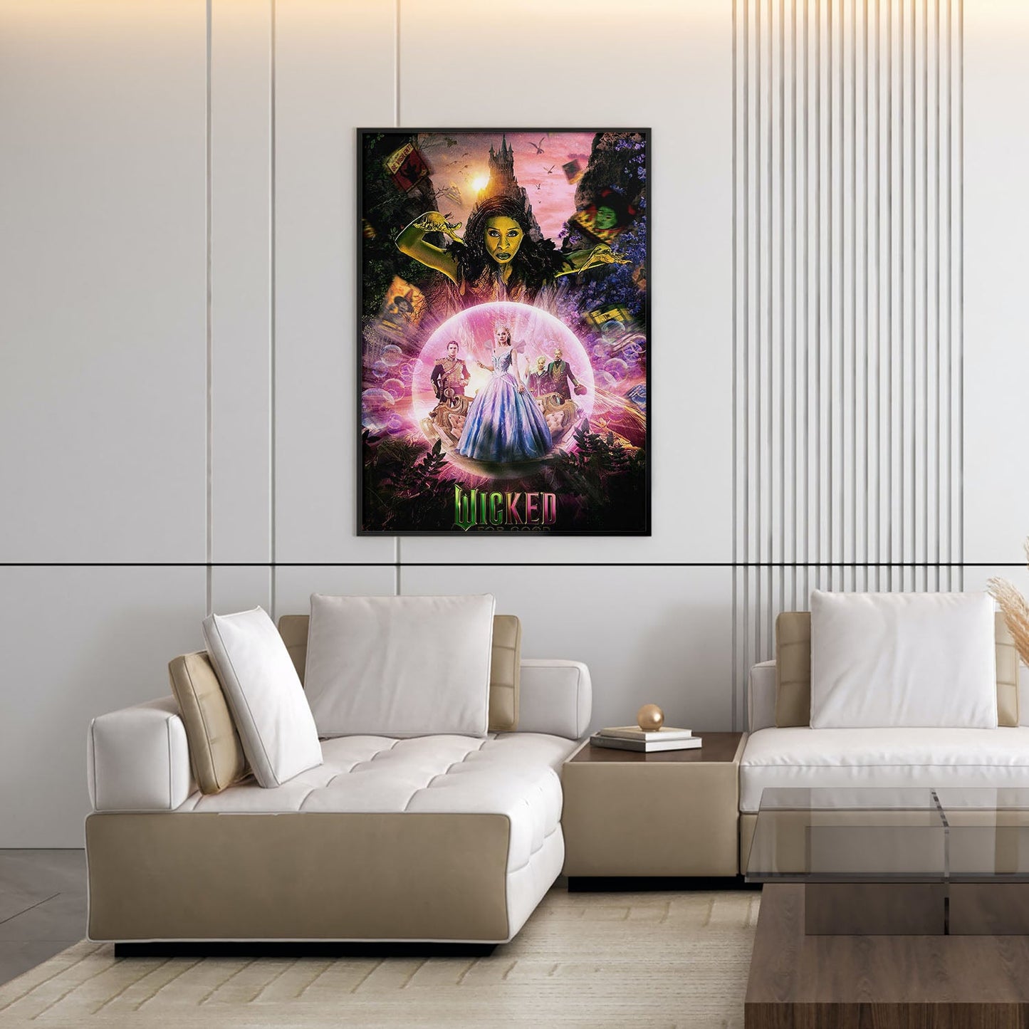 Flex Designs Poster Wicked For Good Cinematic 5 x 7" Home Goods - Movie 2025 Movie Poster