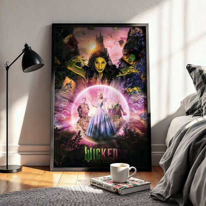 Flex Designs Poster Wicked For Good Cinematic 5 x 7" Home Goods - Movie 2025 Movie Poster