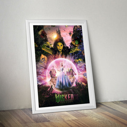 Flex Designs Poster Wicked For Good Cinematic 8 x 10" Home Goods - Movie 2025 Movie Poster
