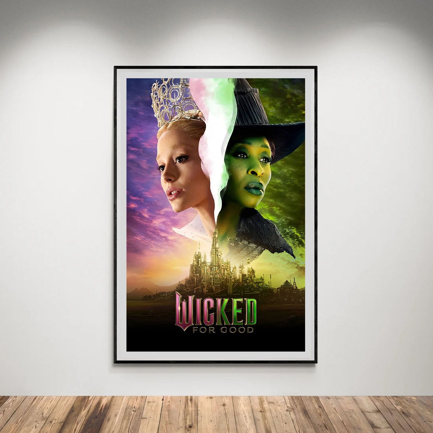 Flex Designs Poster Wicked For Good Key Visual 8 x 10" Home Goods - Movie 2025 Movie Poster
