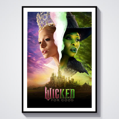 Flex Designs Poster Wicked For Good Key Visual 8 x 10" Home Goods - Movie 2025 Movie Poster