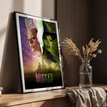 Flex Designs Poster Wicked For Good Key Visual 5 x 7" Home Goods - Movie 2025 Movie Poster