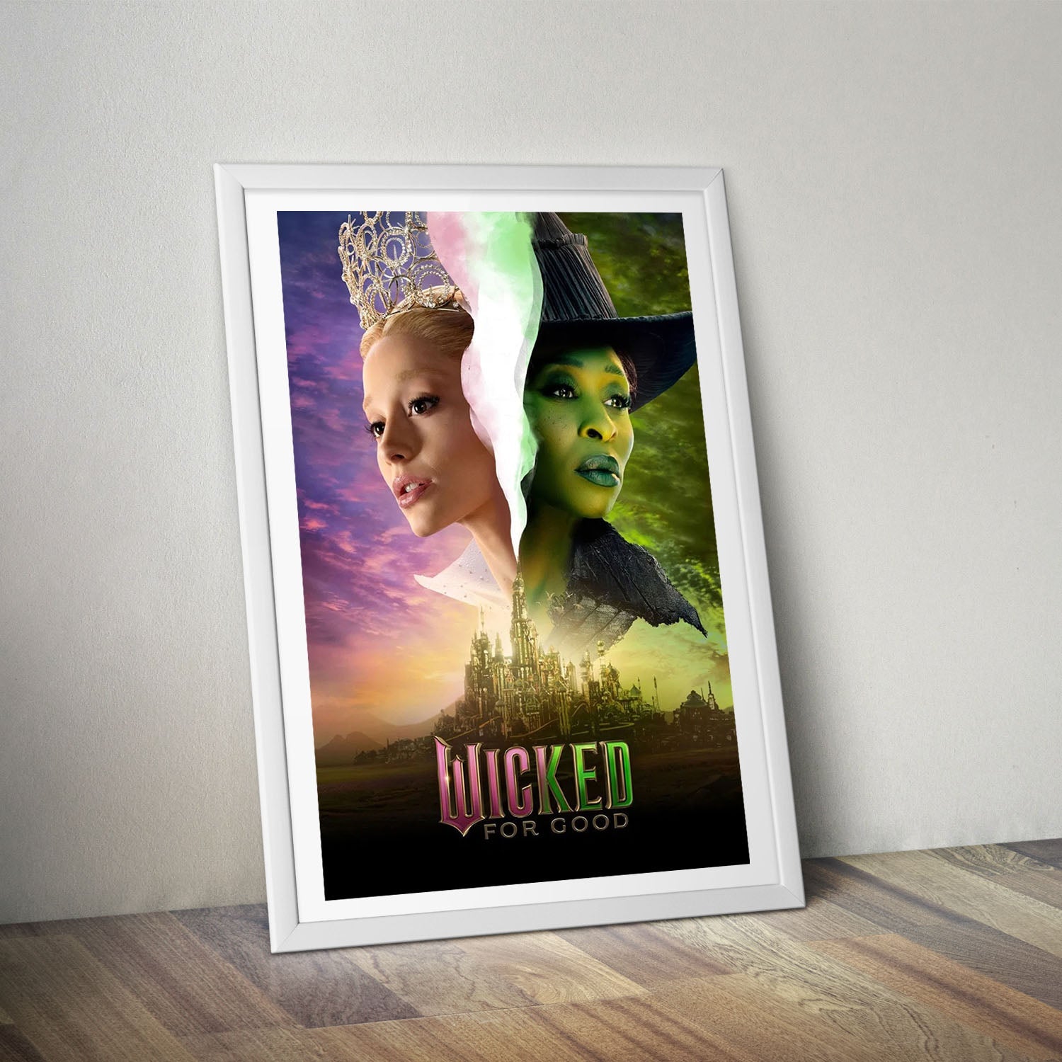 Flex Designs Poster Wicked For Good Key Visual 8 x 10" Home Goods - Movie 2025 Movie Poster