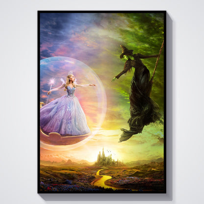 Flex Designs Poster Wicked For Good Textless 5 x 7" Home Goods - Movie 2025 Movie Poster