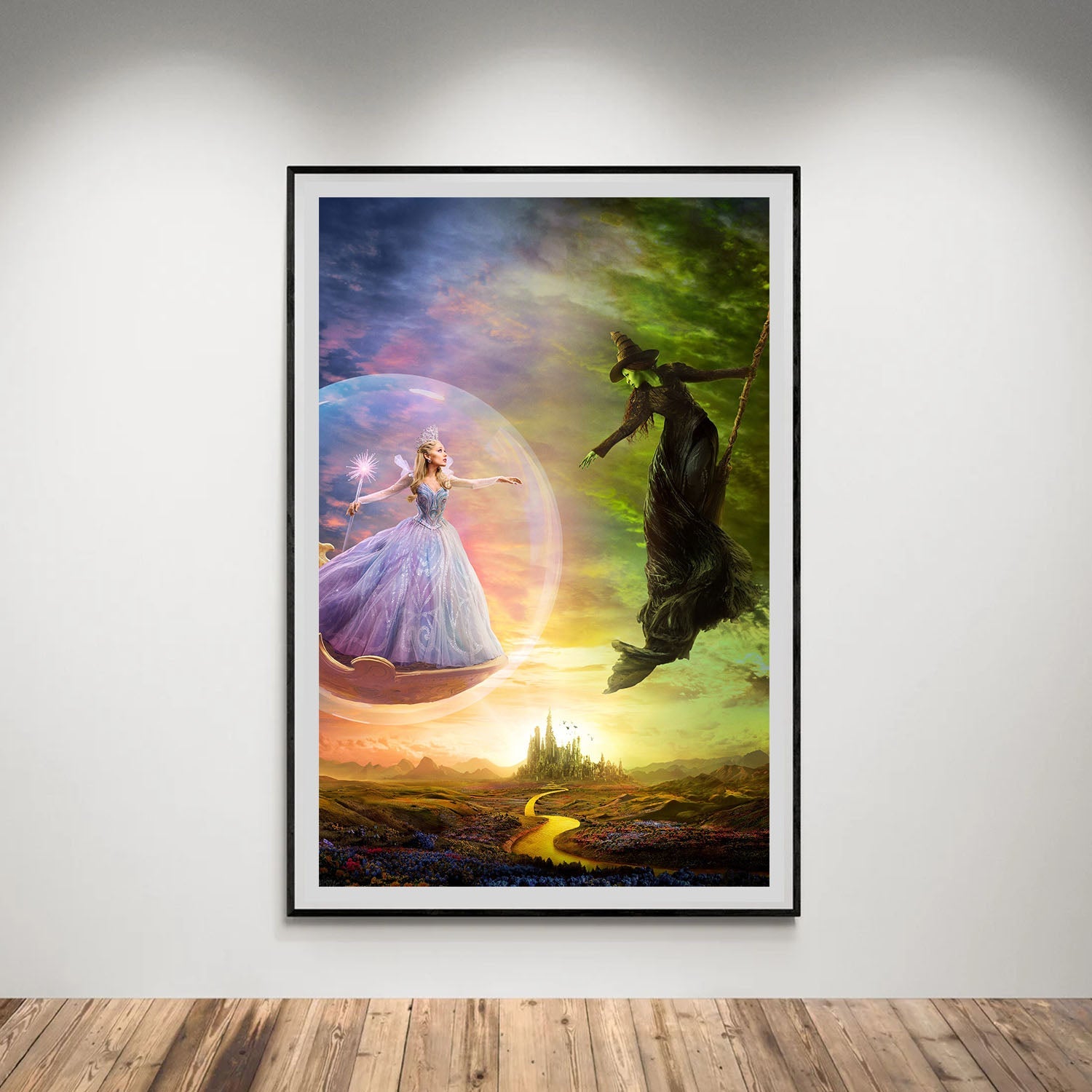 Flex Designs Poster Wicked For Good Textless 8 x 10" Home Goods - Movie 2025 Movie Poster