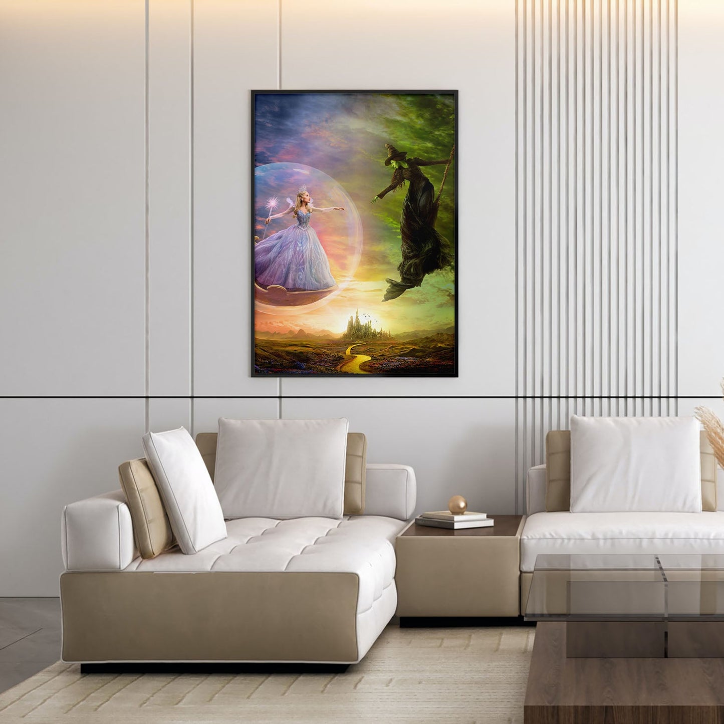 Flex Designs Poster Wicked For Good Textless 5 x 7" Home Goods - Movie 2025 Movie Poster