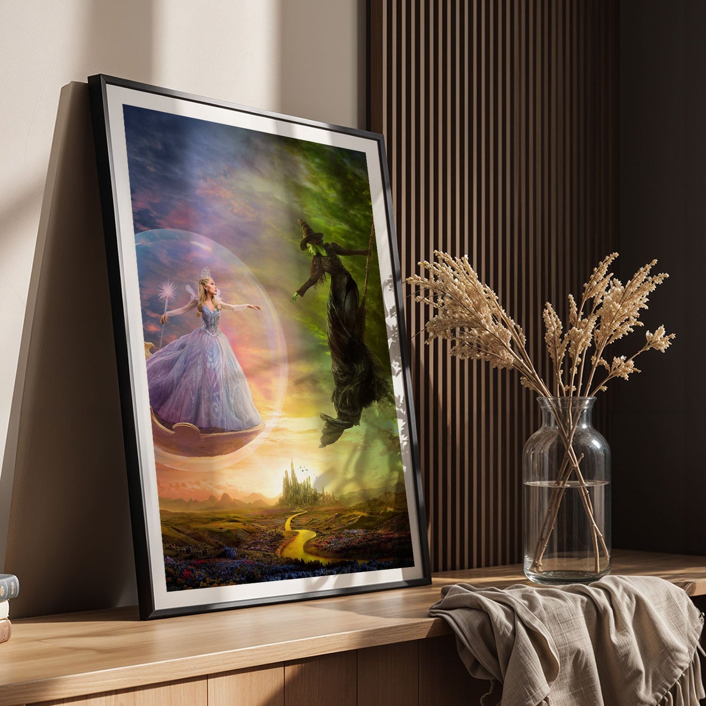 Flex Designs Poster Wicked For Good Textless 5 x 7" Home Goods - Movie 2025 Movie Poster