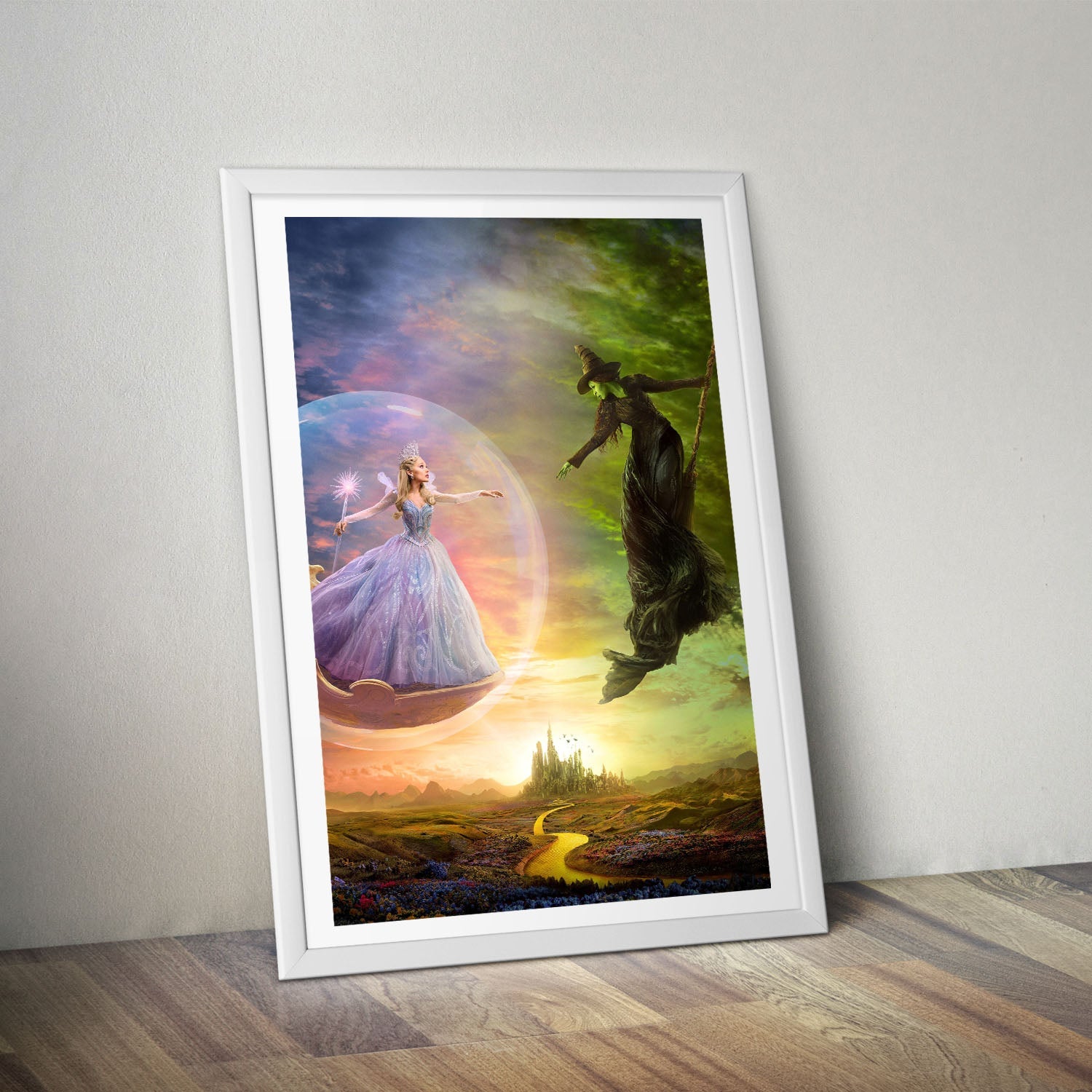 Flex Designs Poster Wicked For Good Textless 8 x 10" Home Goods - Movie 2025 Movie Poster