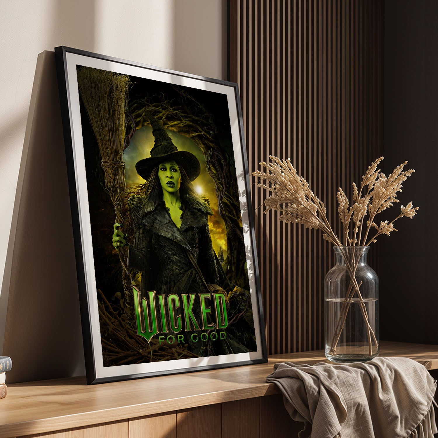 Flex Designs Poster Wicked For Good Elphaba 5 x 7" Home Goods - Movie 2025 Movie Poster