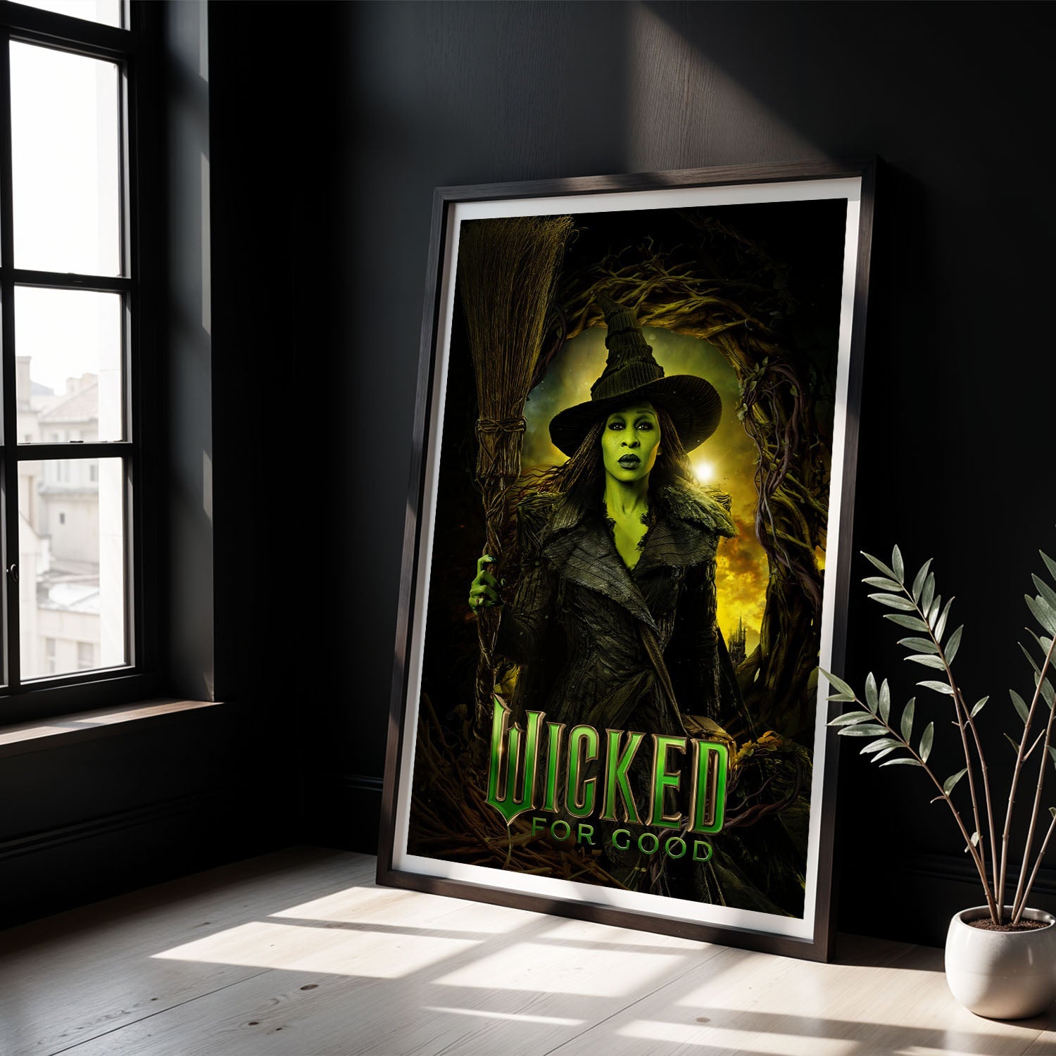 Flex Designs Poster Wicked For Good Elphaba 8 x 10" Home Goods - Movie 2025 Movie Poster