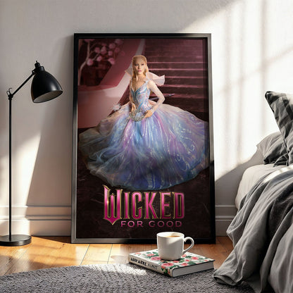 Flex Designs Poster Wicked For Good Glinda 5 x 7" Home Goods - Movie 2025 Movie Poster