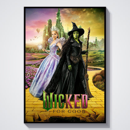 Flex Designs Poster Wicked For Good Yellow Brick Road 5 x 7" Home Goods - Movie 2025 Movie Poster